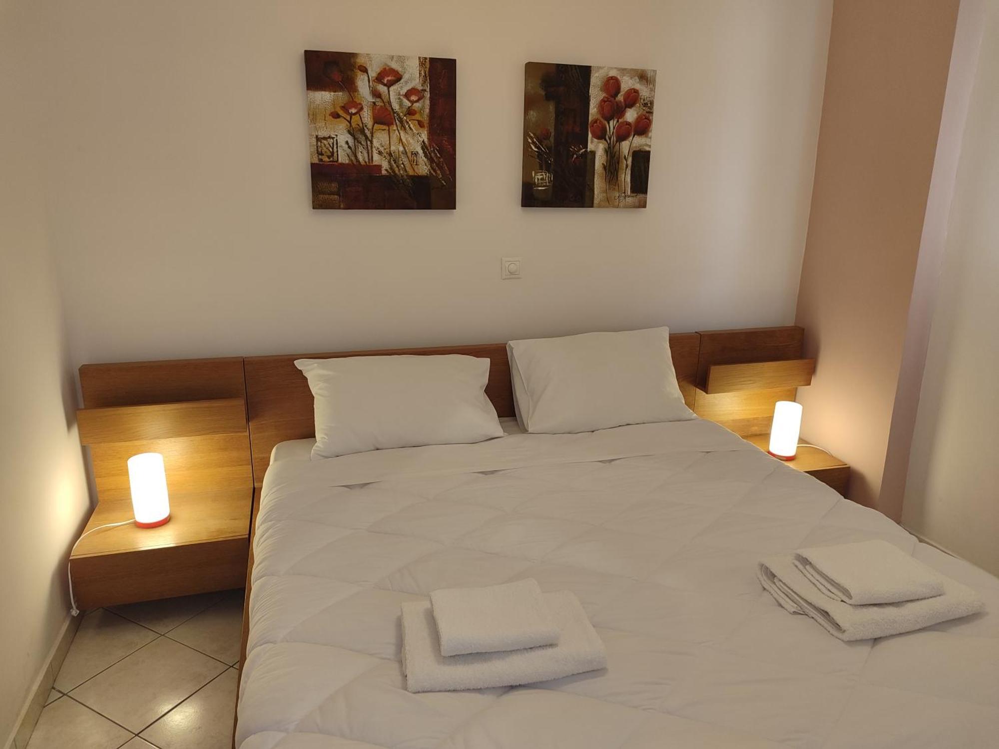 Sea And Sky Infinity Blue Apartment 기티오 외부 사진