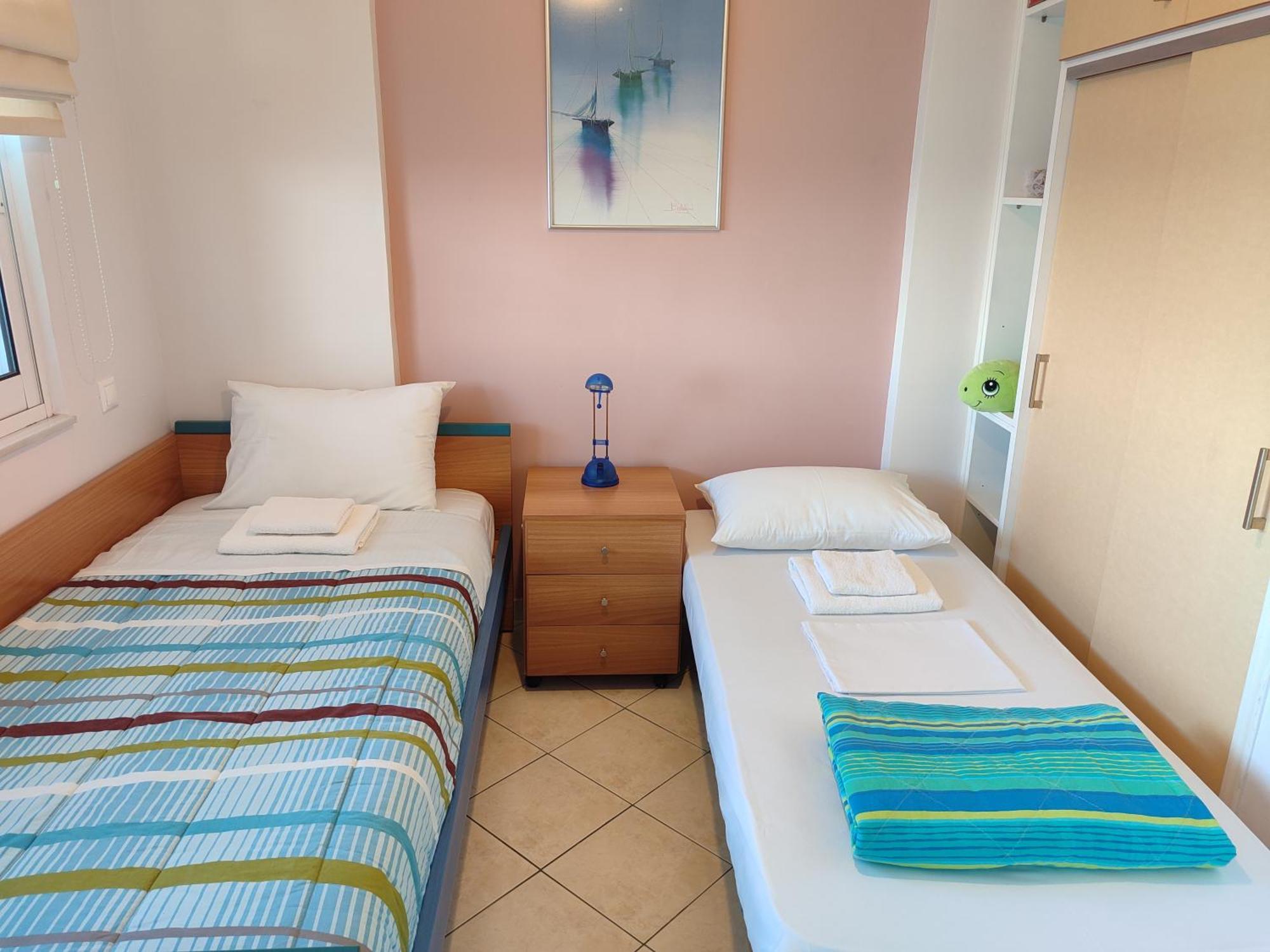 Sea And Sky Infinity Blue Apartment 기티오 외부 사진
