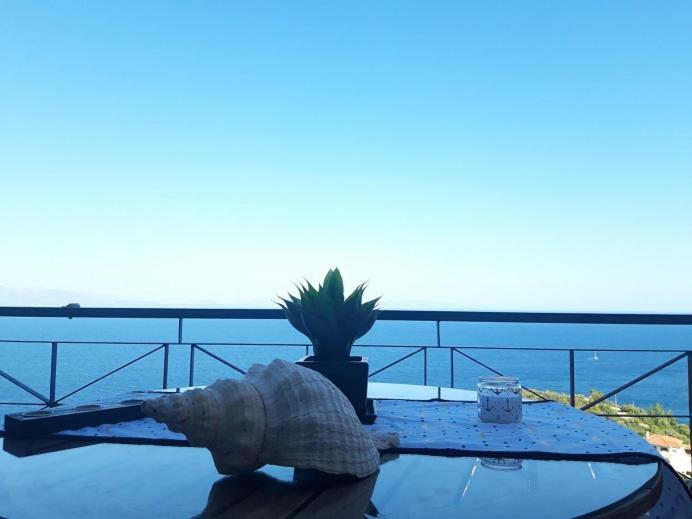 Sea And Sky Infinity Blue Apartment 기티오 외부 사진